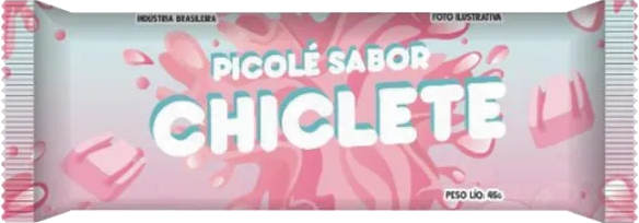Embalagem de Chiclete