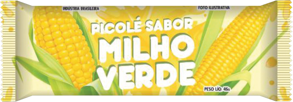Embalagem de Milho verde